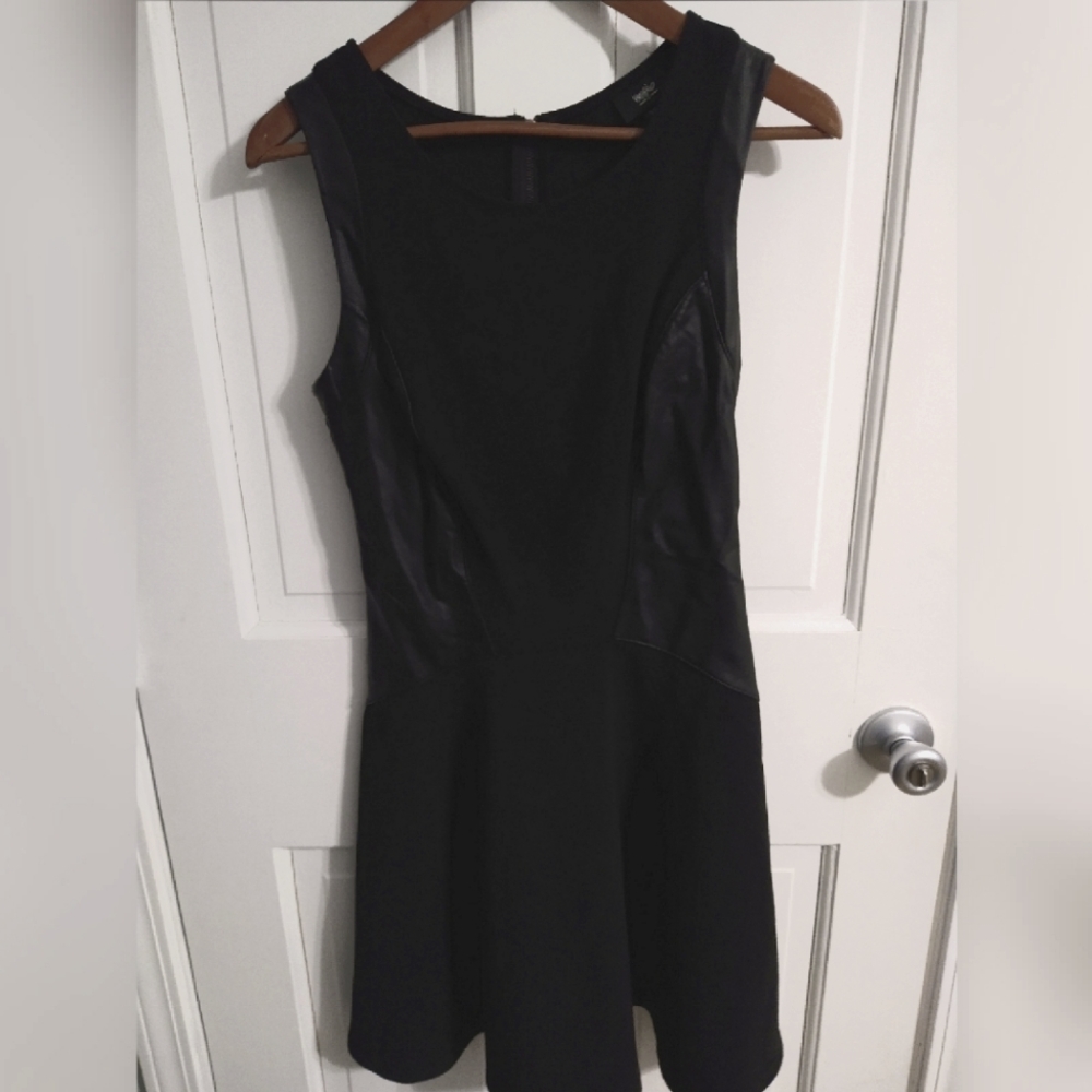 Black skater dress